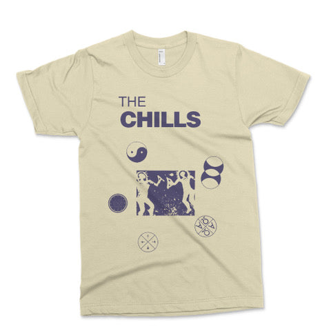 The Chills - Scatterbrain T-Shirt in Natural Off-White