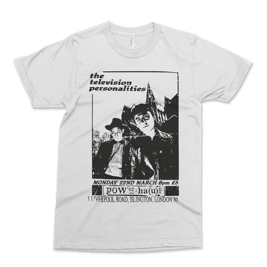 Television Personalities - The Television Personalities White Graphic T Shirt