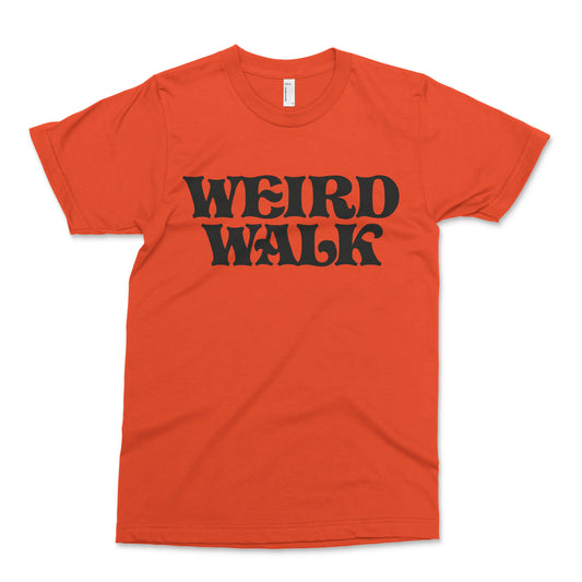 Weird Walk - Classic T in Orange