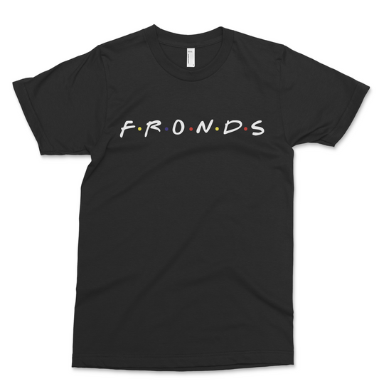 "Fronds" T in Black