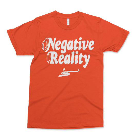 Negative Reality - Logo T-Shirt in Orange